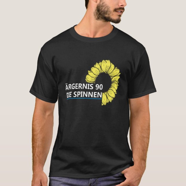 Annoying 90 die Spiders Party Politics Green Polit T-Shirt (Front)