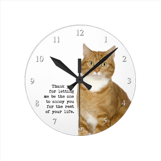 Annoying Cat Clock