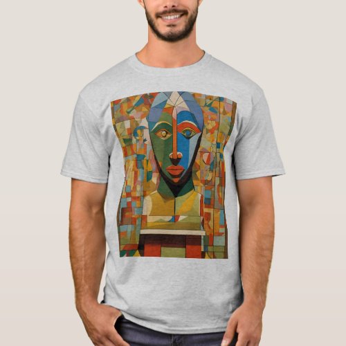 Annual Art Fest A Picasso_Inspired 3D Masterpiece T_Shirt