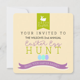 Annual Easter Egg Hunt Invitation