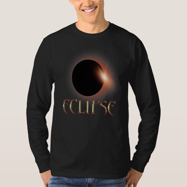 Annual Eclipse Oct 14 2023 and Total Eclipse April T-Shirt (Front)
