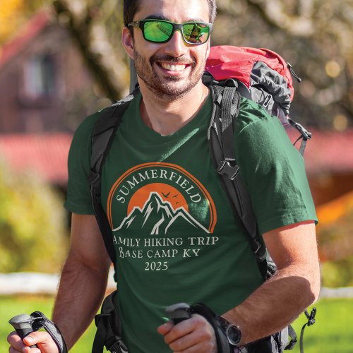 Annual Family Hiking Trip Matching T_Shirt