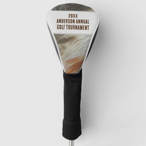Annual Family Reunion Feather Golf Tournament Golf Head Cover