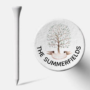 Annual Family Reunion Genealogy Tree Custom Golf Tees