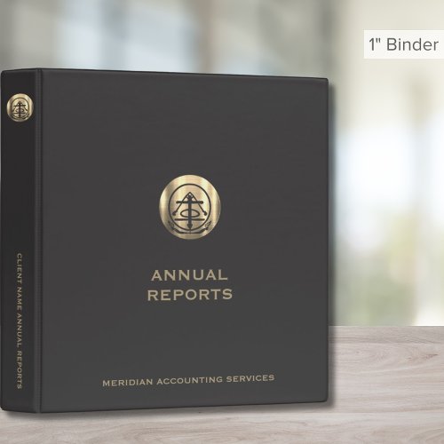 Annual Financial Report Binder