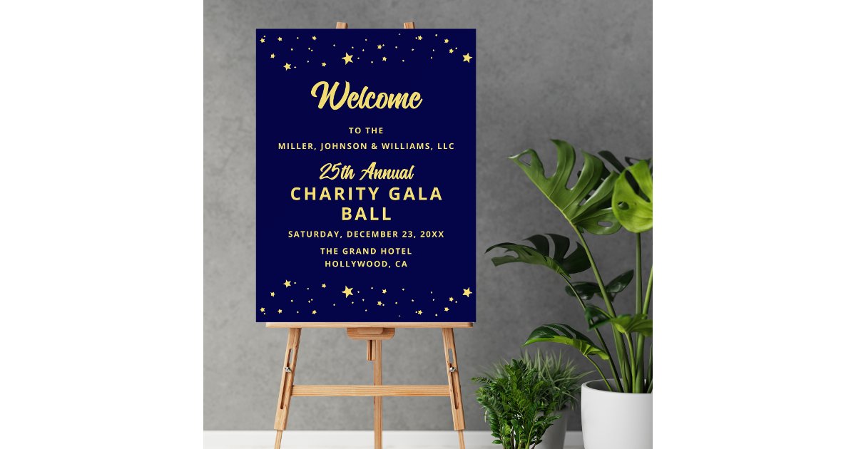 Gala B Trinitree Foldable Bamboo Welcome Sign view 2