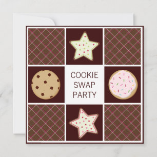 Annual Holiday Cookie Swap Party Invitations