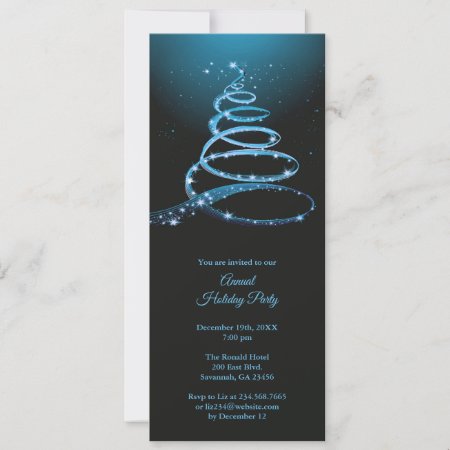 Annual Holiday Party Christmas Invitation
