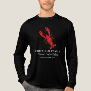 Annual Lobster Boil Family Summer Seafood Cookout Tri-Blend Shirt