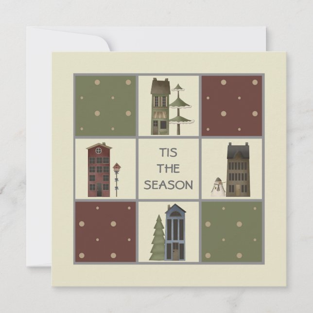 Annual Neighborhood Holiday Party Invitations (Front)