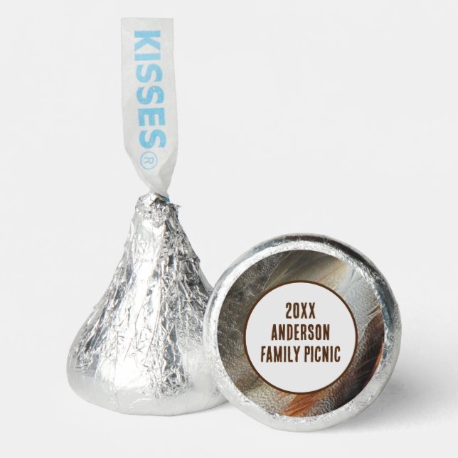 Annual Picnic Nature Feather Family Reunion Hershey®'s Kisses® (Front)