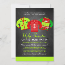 Annual Ugly Sweater Christmas Party Invitation