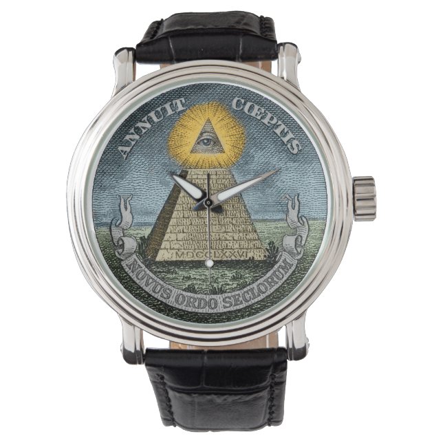 Annuit Coeptis - the All-Seeing Eye Watch (Front)