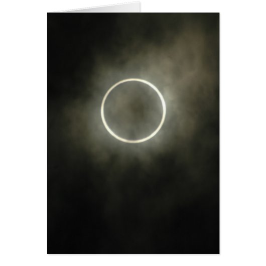 Annular Solar Eclipse Cards (Front)