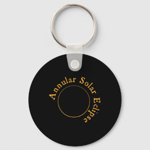 Annular Solar Eclipse Keychain