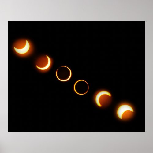 Annular Solar Eclipse May 20 2012 Poster