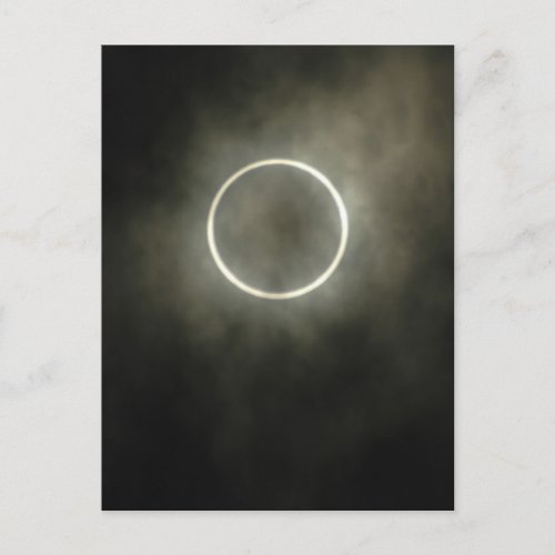 Annular Solar Eclipse Postcard