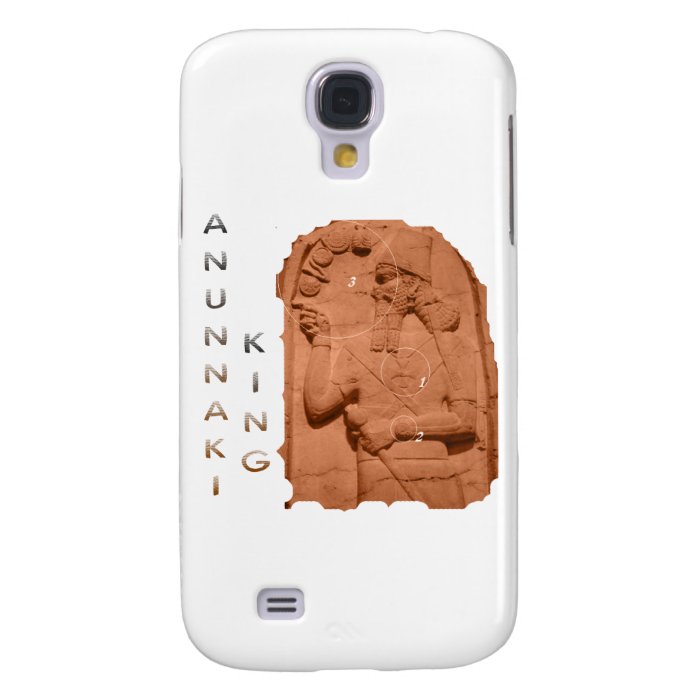 Annunaki King brown Galaxy S4 Covers