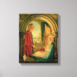 Annunciation, 1859 canvas print