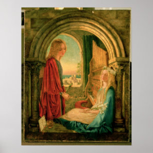 Annunciation, 1859 poster
