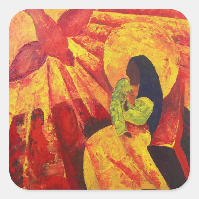 Annunciation 2011 square sticker (Front)