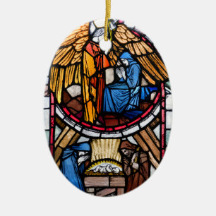 Annunciation and Nativity Ornament