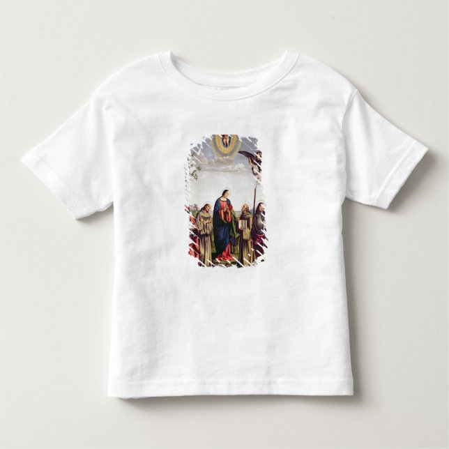 Annunciation and Saints, 1500 Toddler T-shirt (Front)