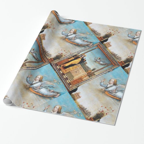 ANNUNCIATION ANGEL AND VIRGIN WRAPPING PAPER