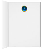 ANNUNCIATION ANGEL ,Gold Yellow ,Blue Sapphire (Inside (Right))