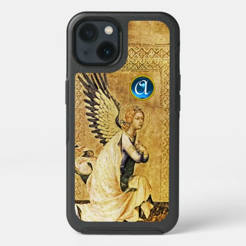 ANNUNCIATION ANGEL IN GOLD AND BLUE Sapphire Gem iPhone 13 Case