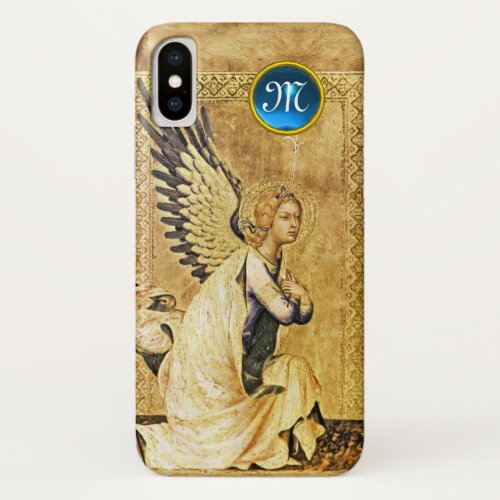 ANNUNCIATION ANGEL MONOGRAMParchment iPhone XS Case