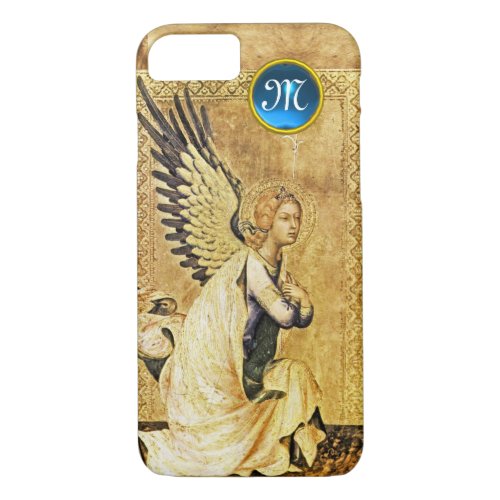 ANNUNCIATION ANGEL MONOGRAMParchment iPhone 87 Case