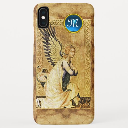 ANNUNCIATION ANGEL MONOGRAMParchment iPhone XS Max Case