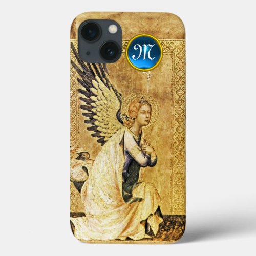 ANNUNCIATION ANGEL MONOGRAMParchment iPhone 13 Case