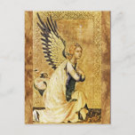 ANNUNCIATION ANGEL Parchment Postcard
