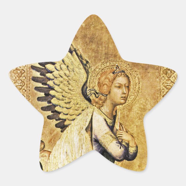 ANNUNCIATION ANGEL Star Star Sticker (Front)