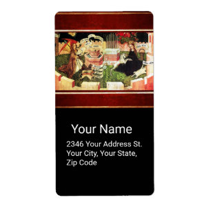 ANNUNCIATION AS THE MYSTICAL HUNT OF UNICORN LABEL