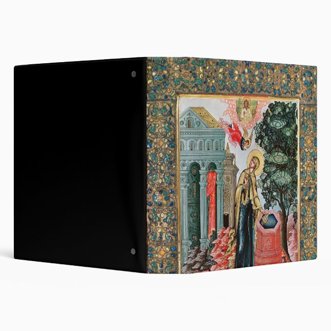 Annunciation at the Fountain 3 Ring Binder (Background)