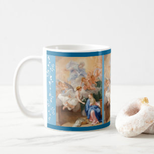 Annunciation Blessed Virgin Mary Angel Religious Coffee Mug