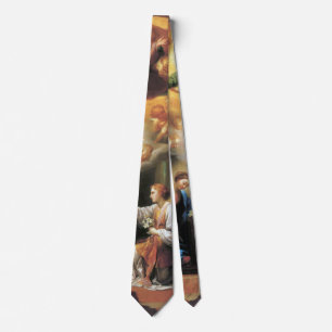 Annunciation by Anton Raphael Mengs Neck Tie