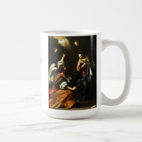 Annunciation by Artemisia Gentileschi Coffee Mug