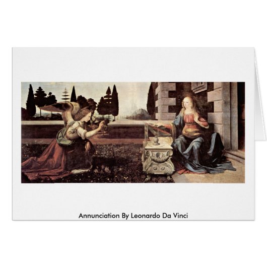 Annunciation By Cards (Front Horizontal)