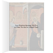 Annunciation By Duccio Cards (Inside (Right))