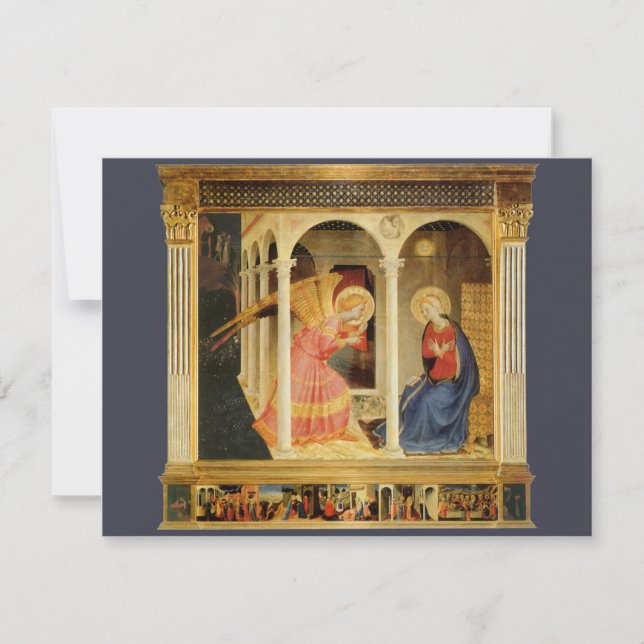 Annunciation by Fra Angelico, Renaissance Fine Art (Front)