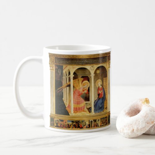 Annunciation by Fra Angelico Renaissance Fine Art Coffee Mug