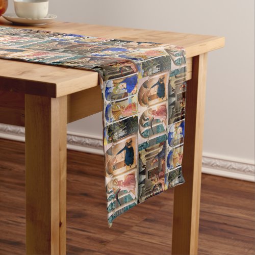 ANNUNCIATION by Fra Beato Angelico Christmas Long Table Runner