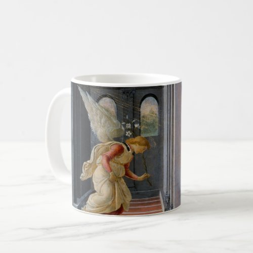 Annunciation by Sandro Botticelli Coffee Mug