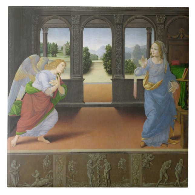 Annunciation Ceramic Tile (Front)
