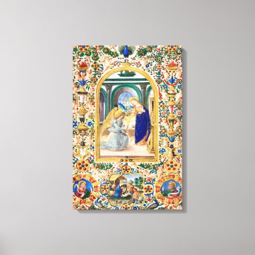 Annunciation Christmas  Canvas Print