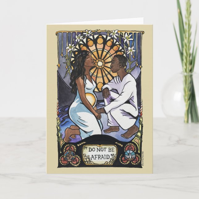 Annunciation Christmas card (Front)